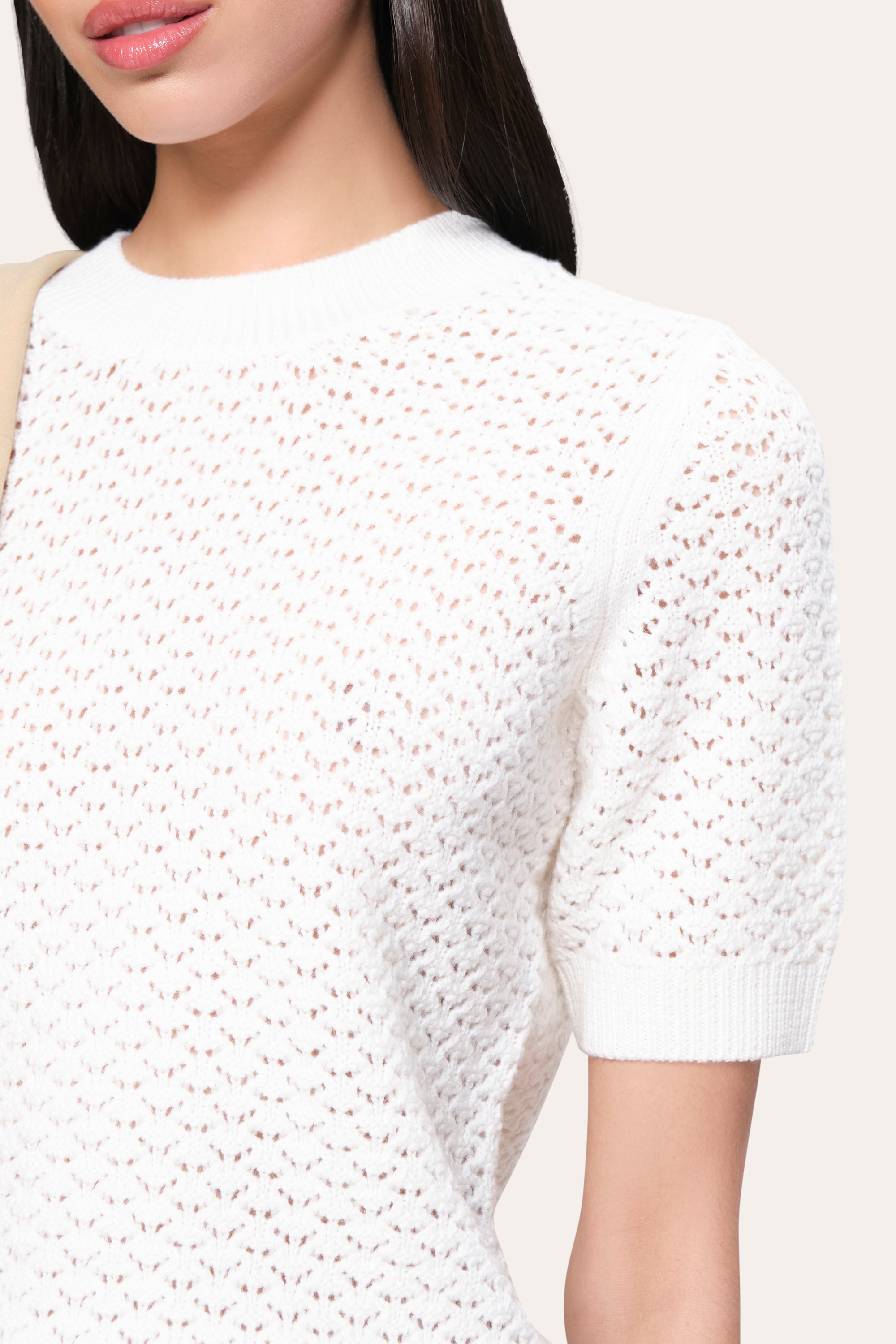 Maya Wool Sweater | Elie Tahari SNOW