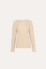 Cashmere Wool Pullover | Elie Tahari BEIGE