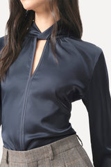 Silk Twist Shirt | Elie Tahari STARGAZER