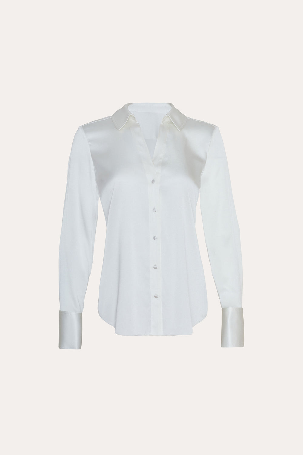 Sophia Silk Shirt | Elie Tahari FRESH PEARL