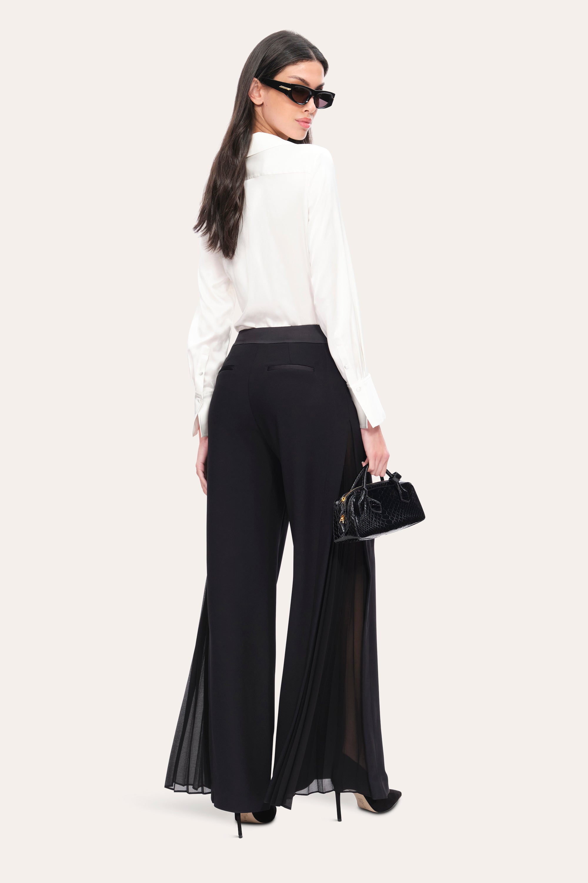 Sophia Silk Shirt | Elie Tahari FRESH PEARL