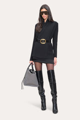 Cable Knit Cardigan | Elie Tahari BLACK