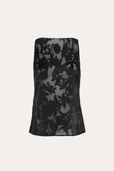 Shadow Scoop Tank | Elie Tahari BLACK