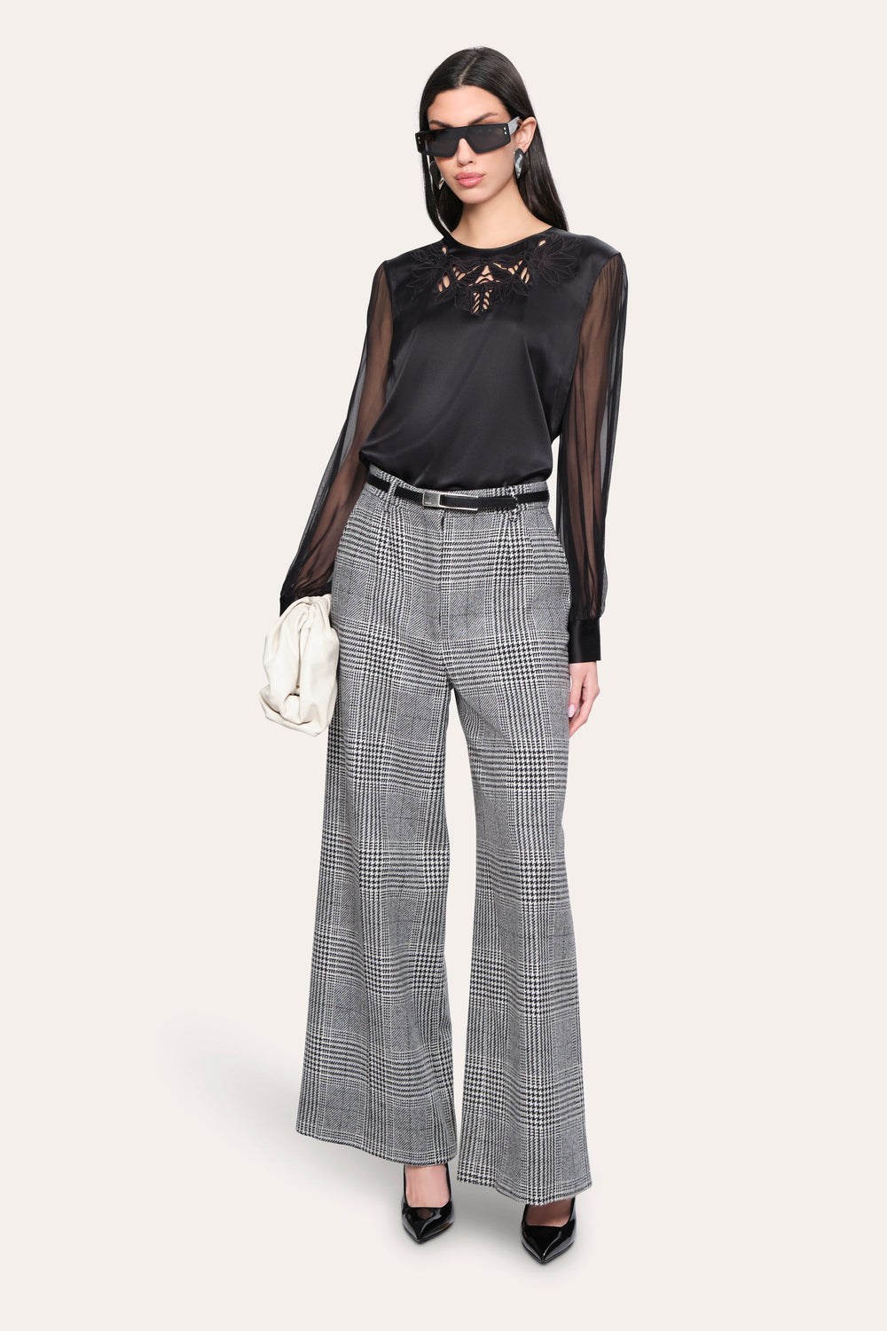 Olivia Silk Blouse | Elie Tahari BLACK