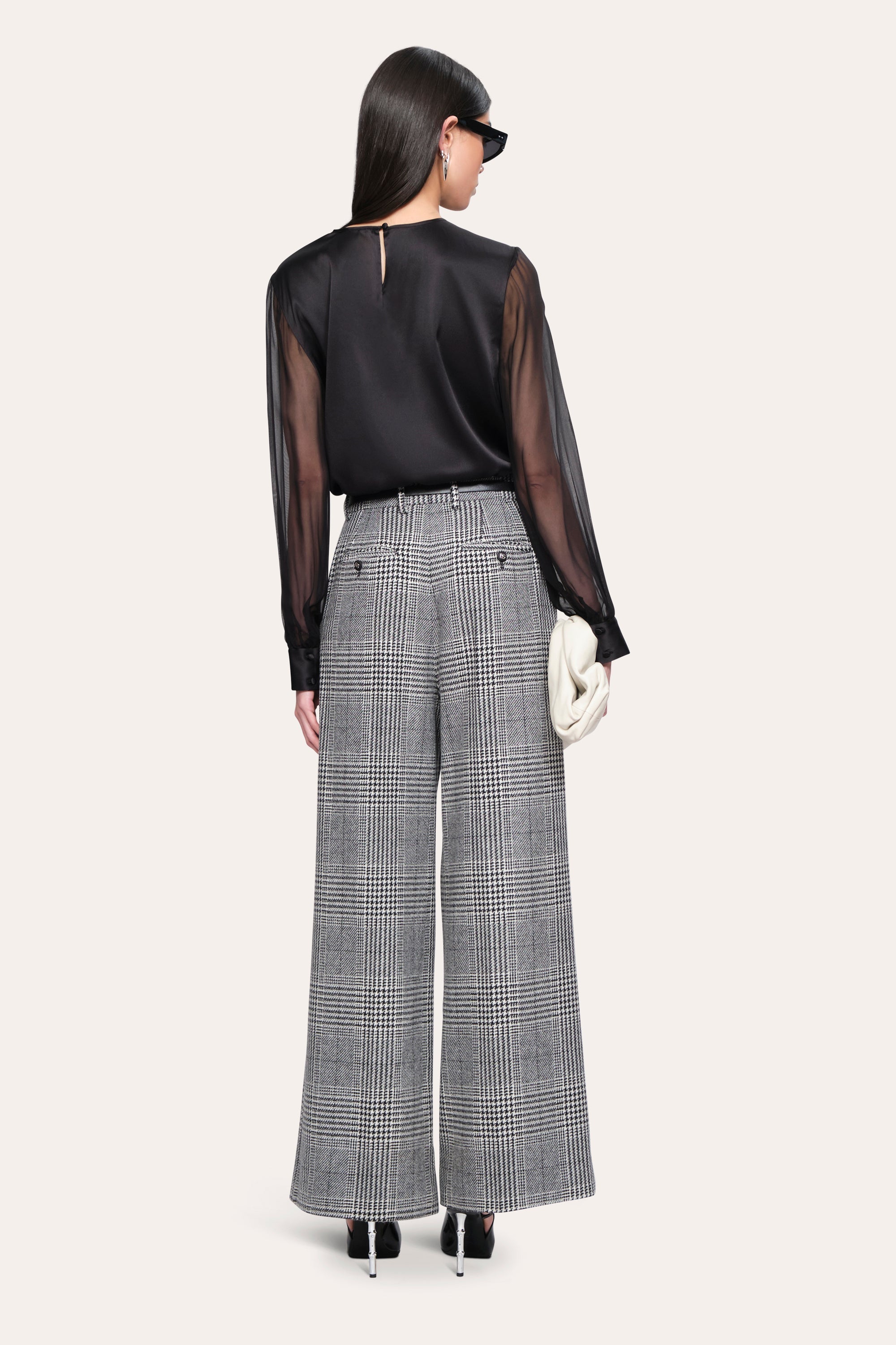 Olivia Silk Blouse | Elie Tahari BLACK