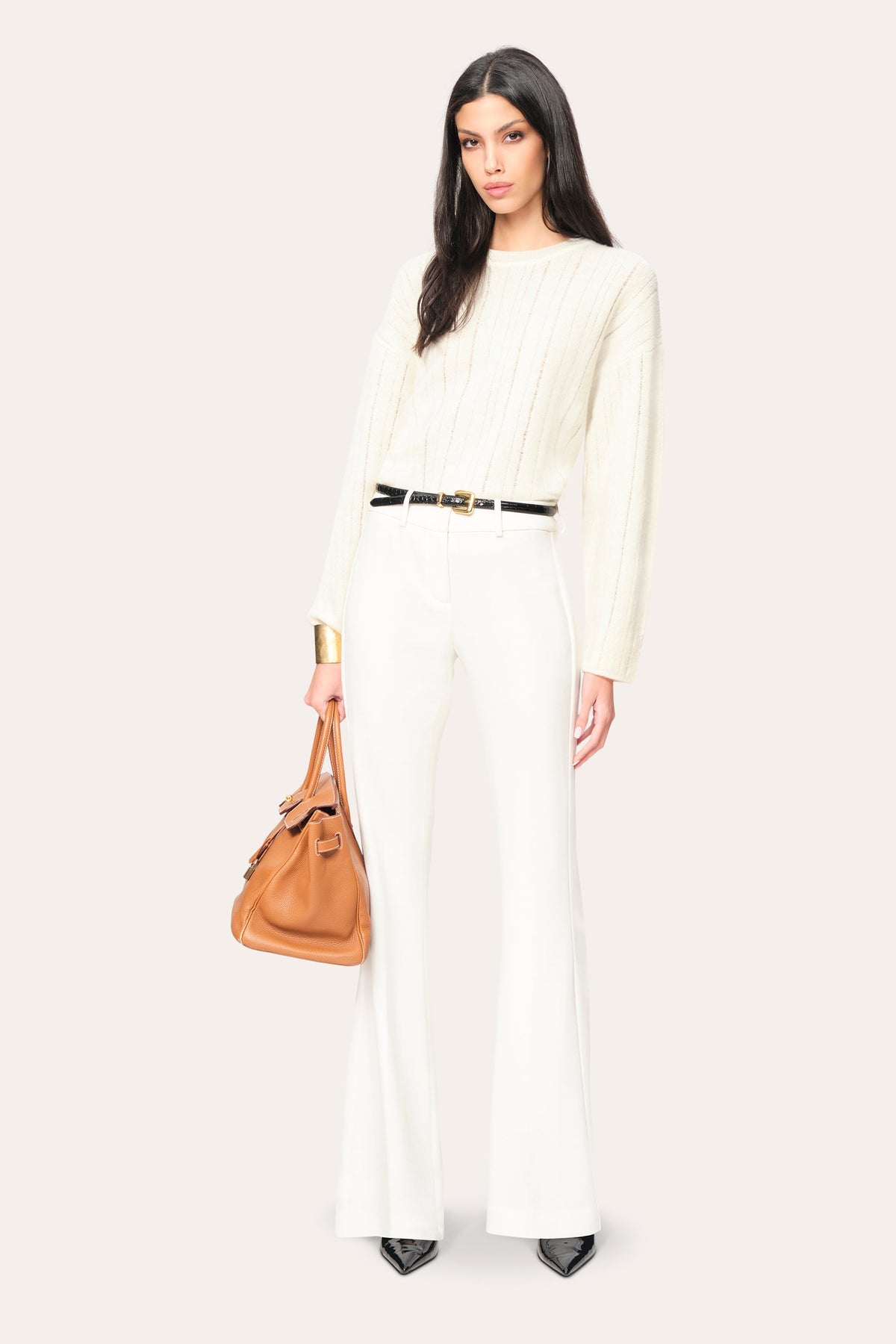 Cashmere Wool Pullover | Elie Tahari IVORY