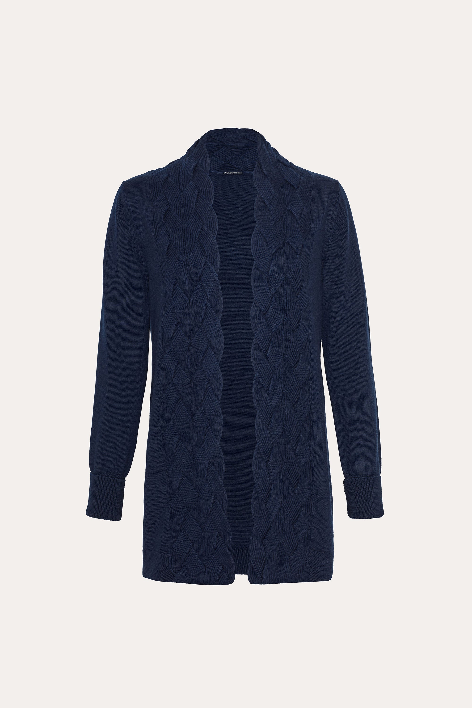 Cable Cardigan | Elie Tahari GALAXY NAVY