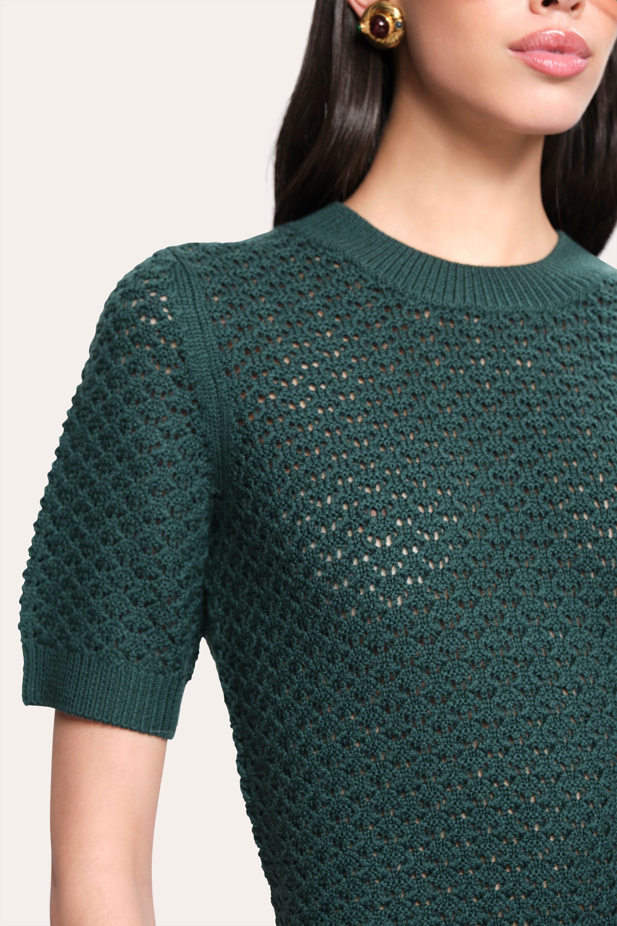 Maya Wool Sweater | Elie Tahari DARK WILLOW