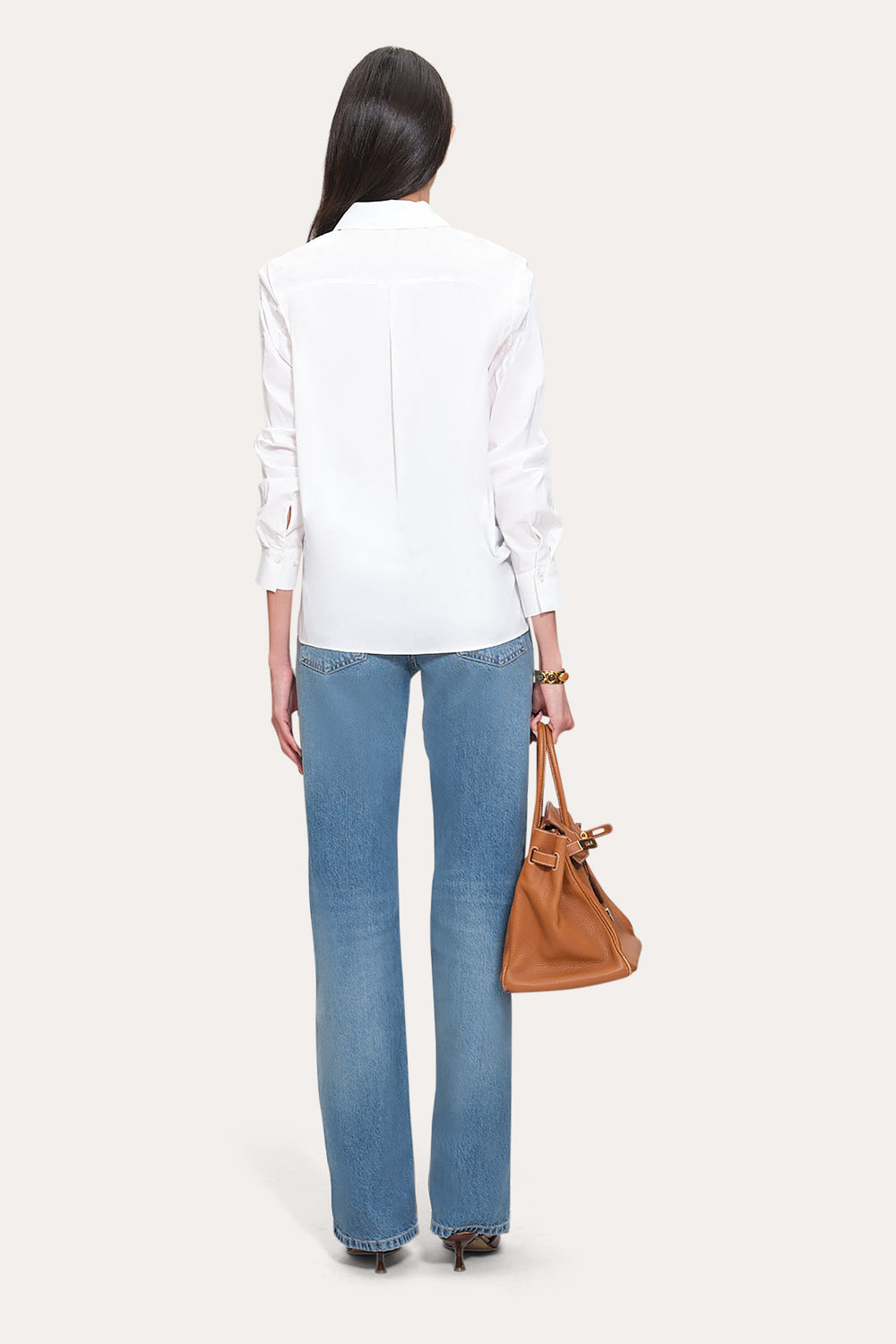 Embroidered Cotton Shirt | Elie Tahari WHITE