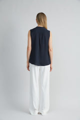 Silk Chain Shirt | Elie Tahari STARGAZER