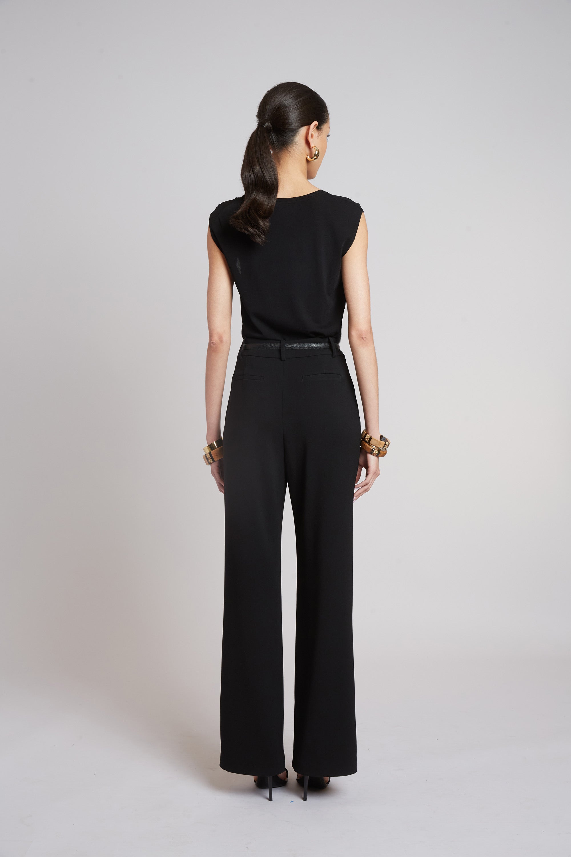 Gilded Top | Elie Tahari BLACK