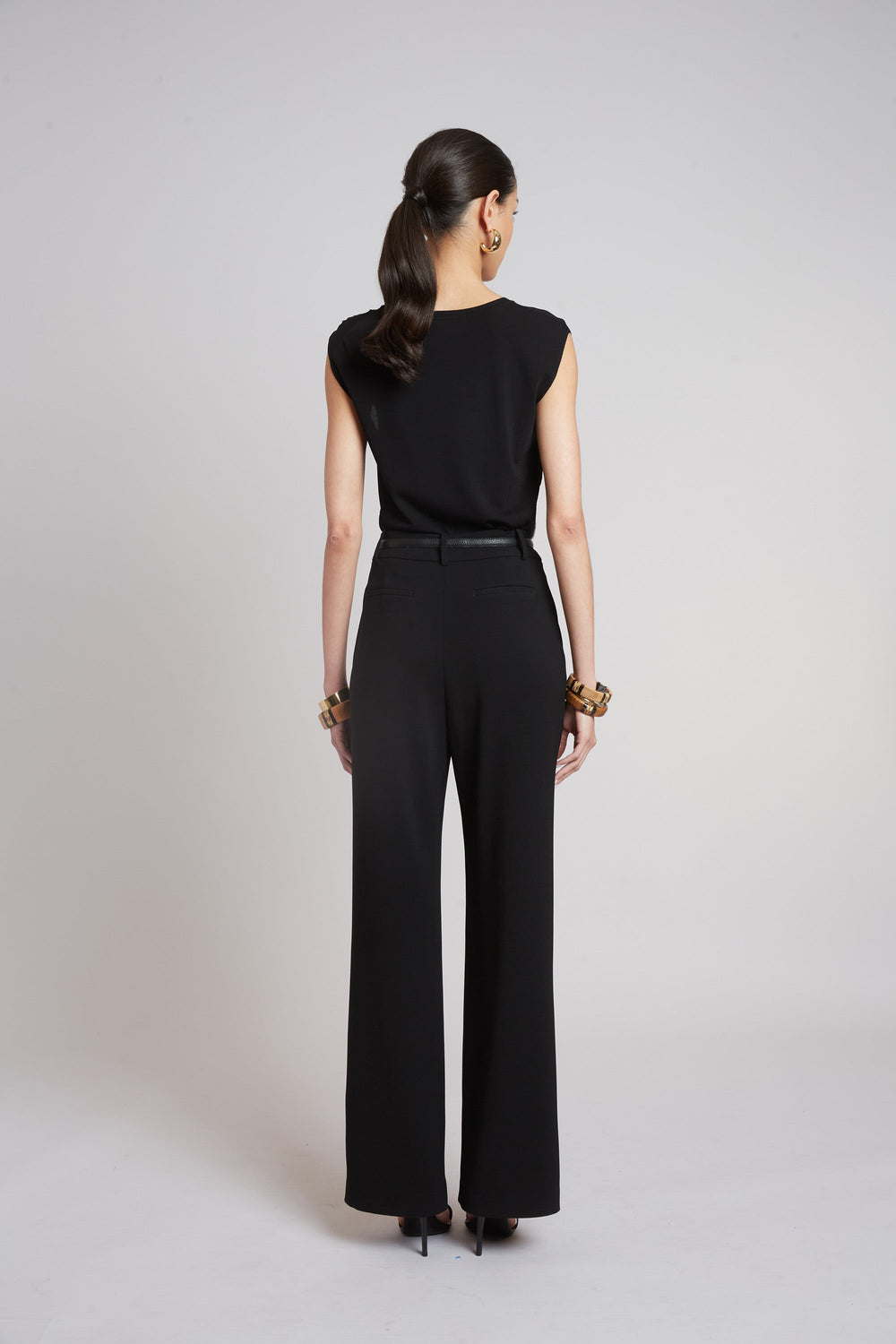 Gilded Top | Elie Tahari BLACK