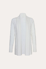 Cable Knit Cardigan | Elie Tahari SNOW