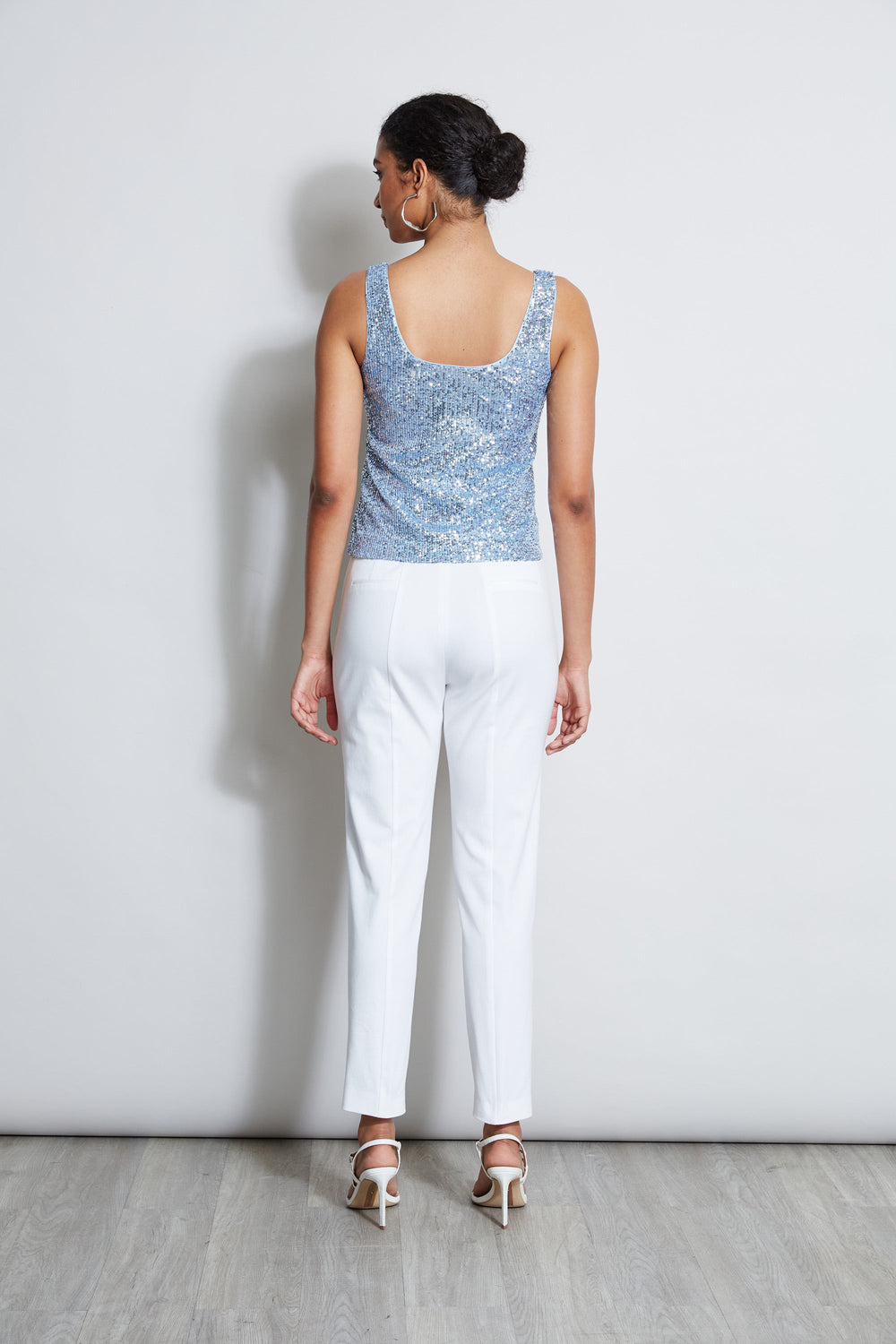 Sequin Tank | Elie Tahari CRYSTAL BLUE