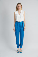Silk Chain Shirt | Elie Tahari FRESH PEARL