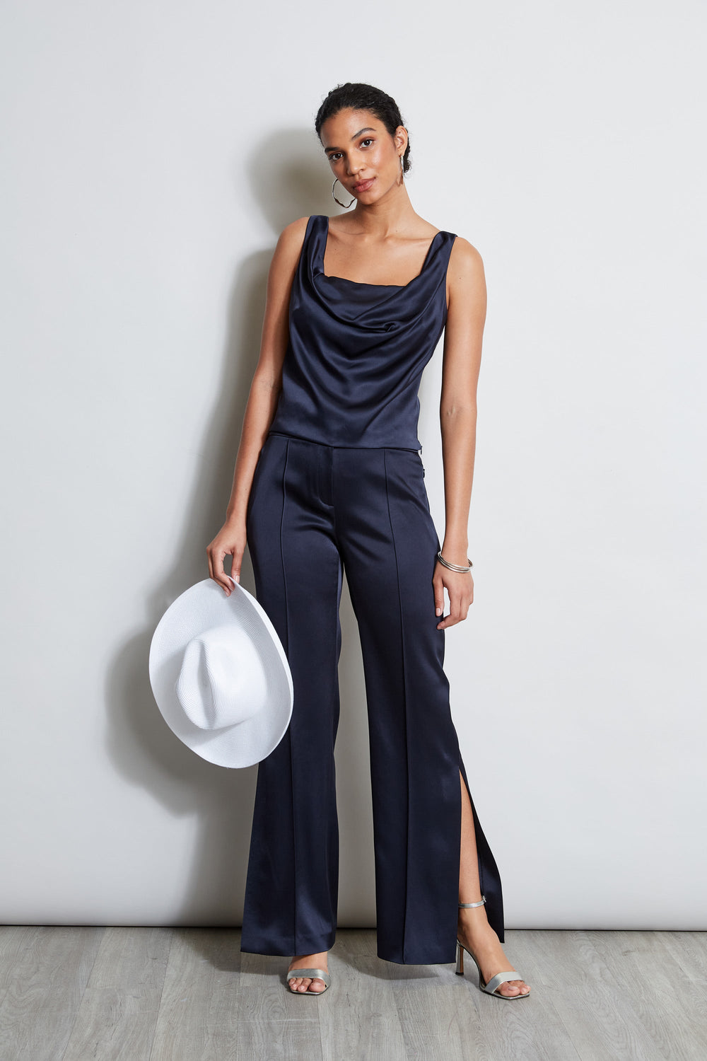 Satin Cowl Cami | Elie Tahari STARGAZER