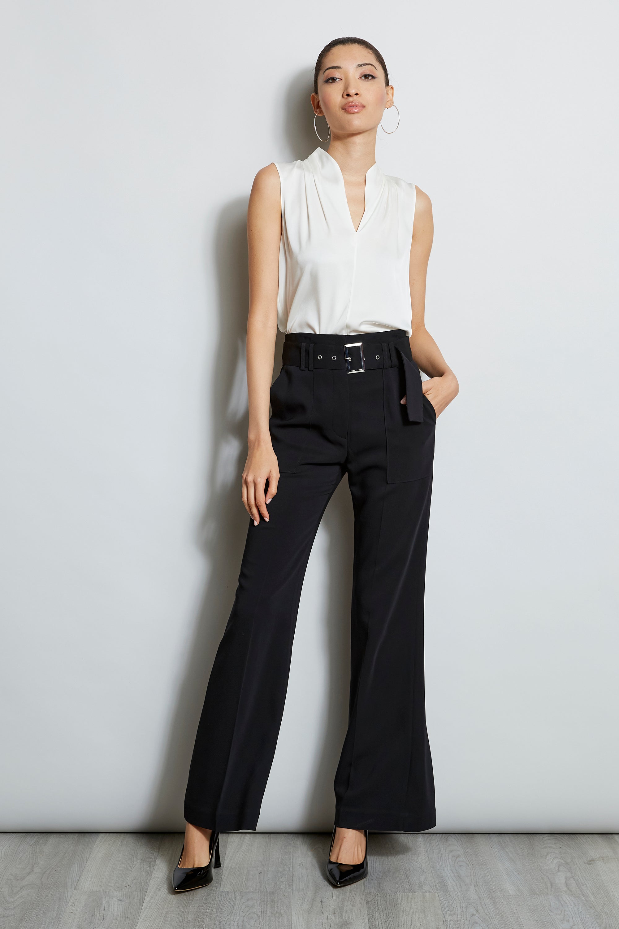 Elie Tahari - Judith Blouse | Elie Tahari Creme