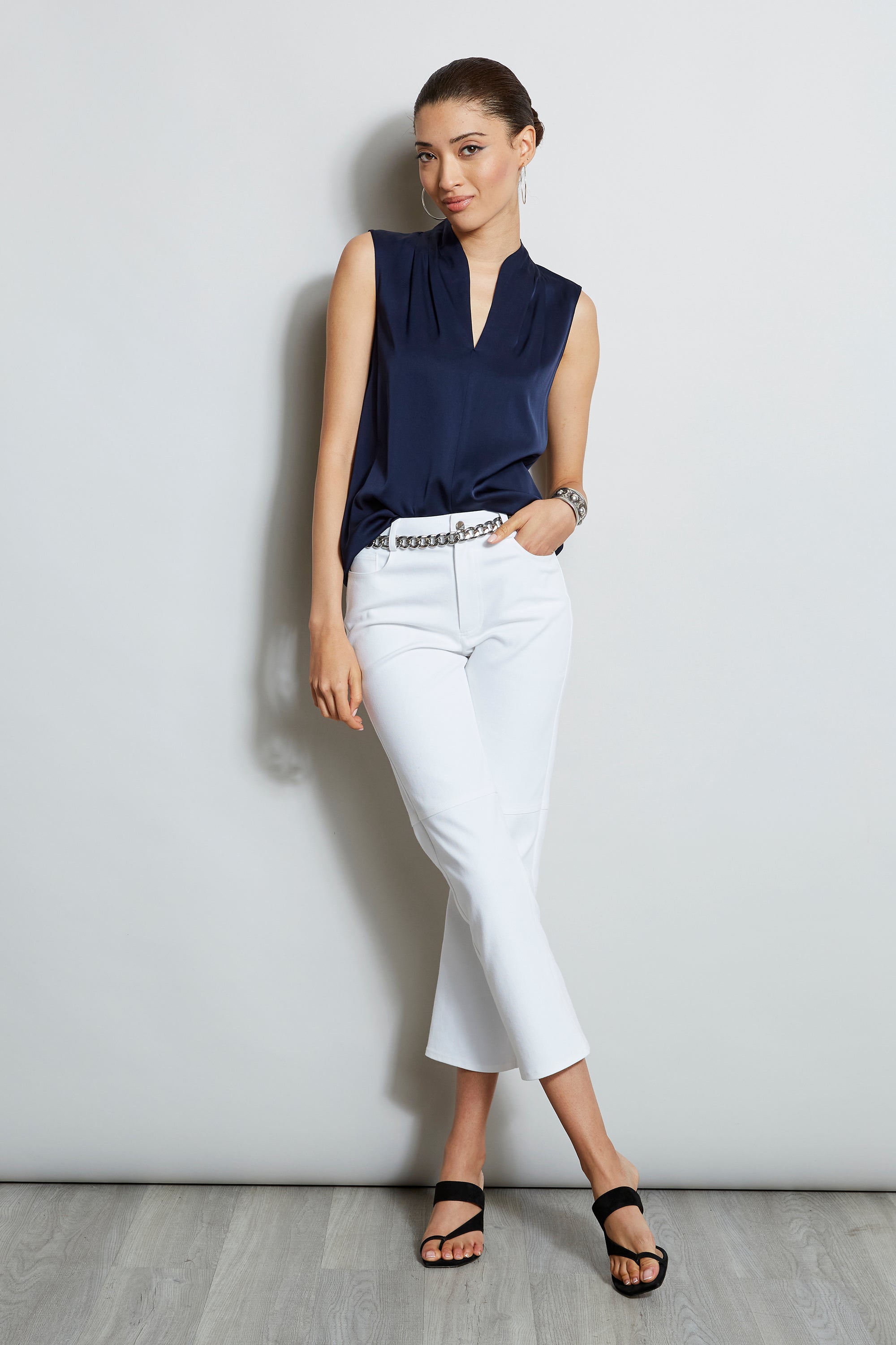 Elie Tahari - Judith Blouse | Elie Tahari Creme