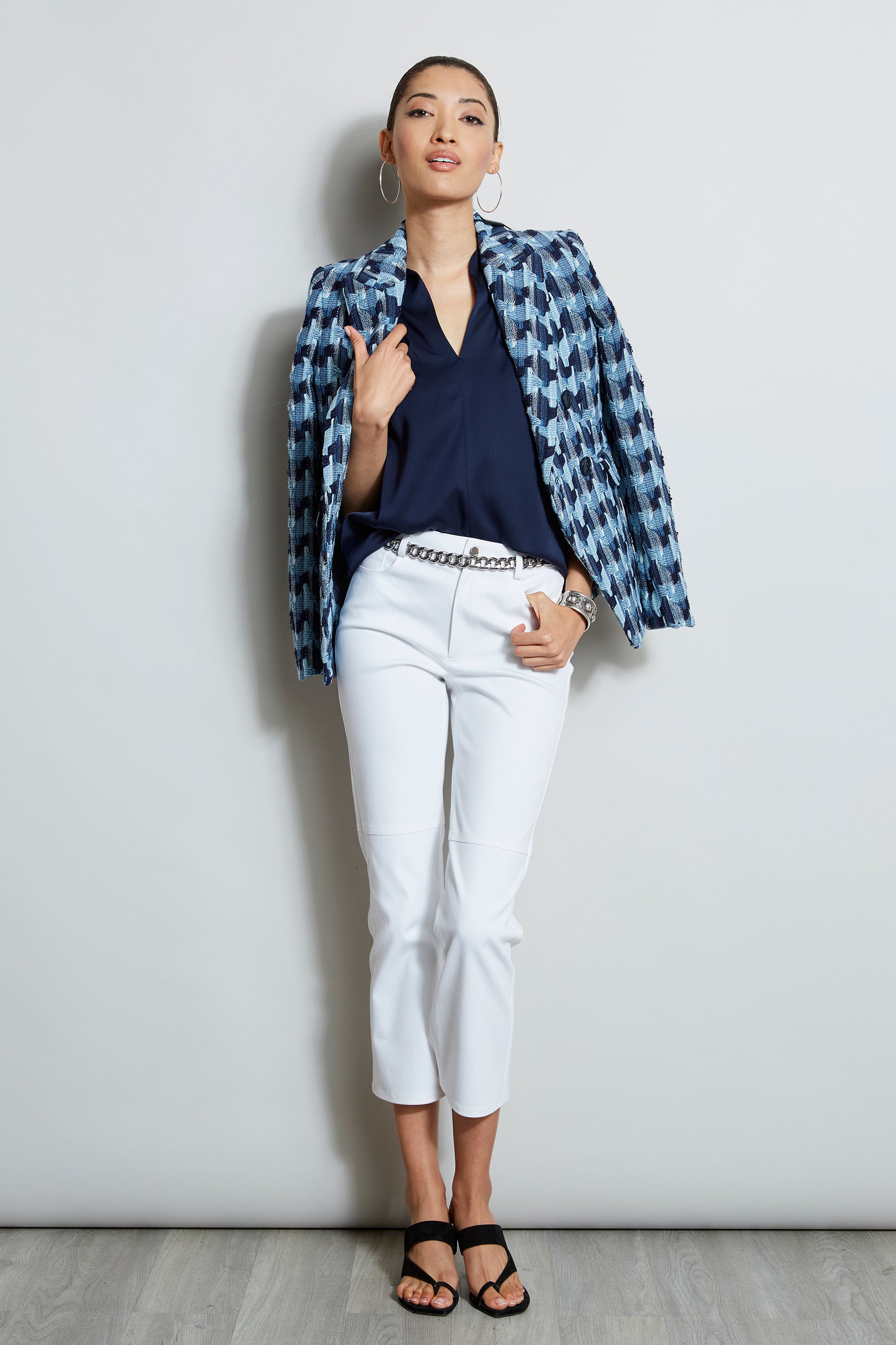 Elie Tahari - Judith Blouse | Elie Tahari Creme