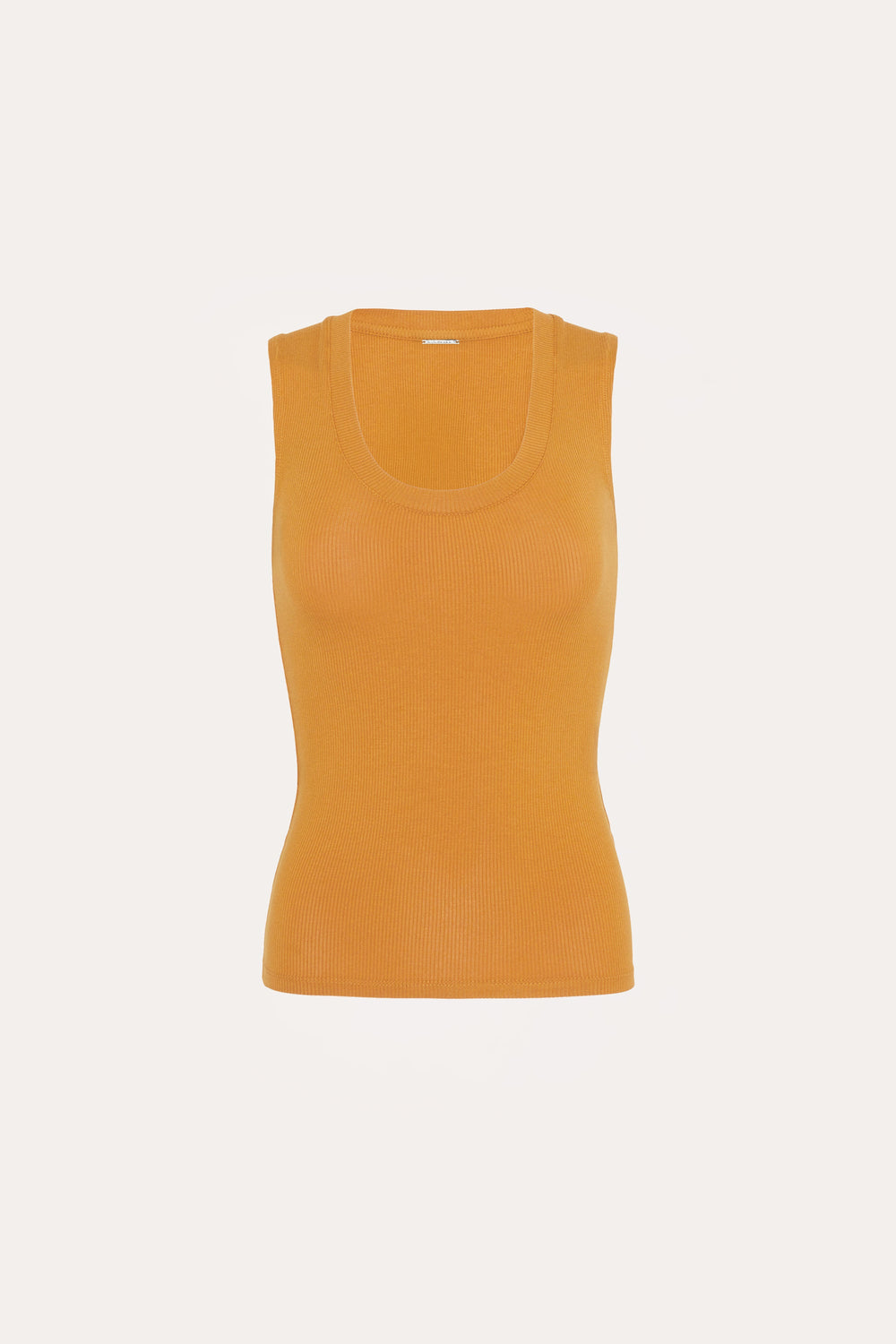 Rosie Rib Tank | Elie Tahari CARAMEL