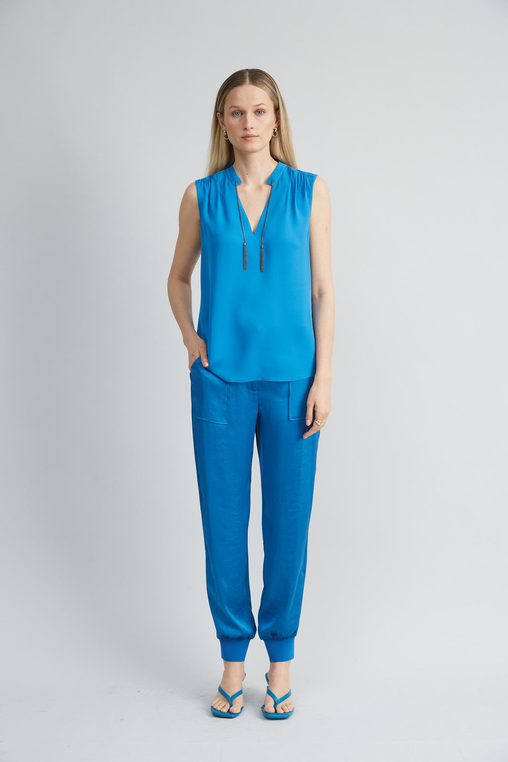 Silk Chain Shirt | Elie Tahari OCEAN