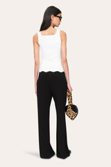 Scallop Hem Tank - HOLD | Elie Tahari PEARL
