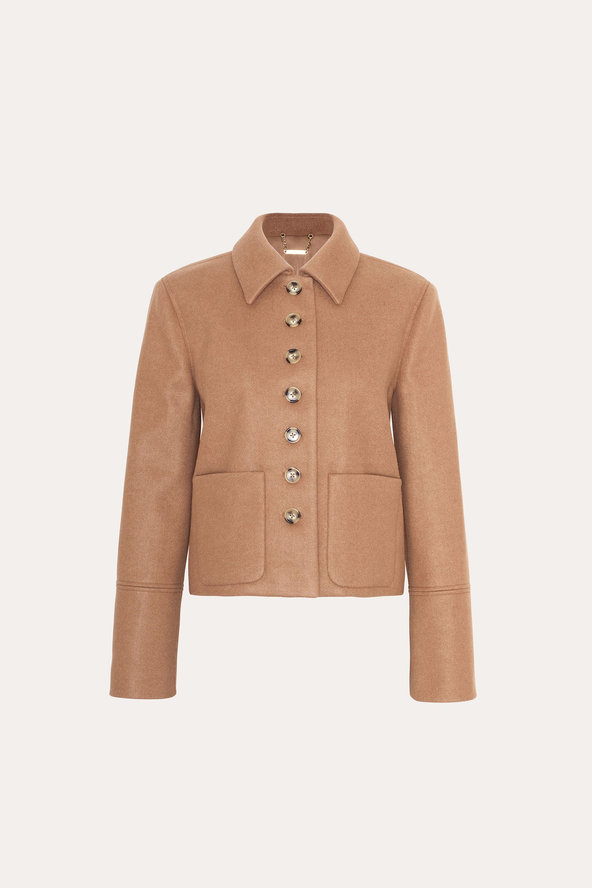 Double Face Jacket | Elie Tahari CAMEL