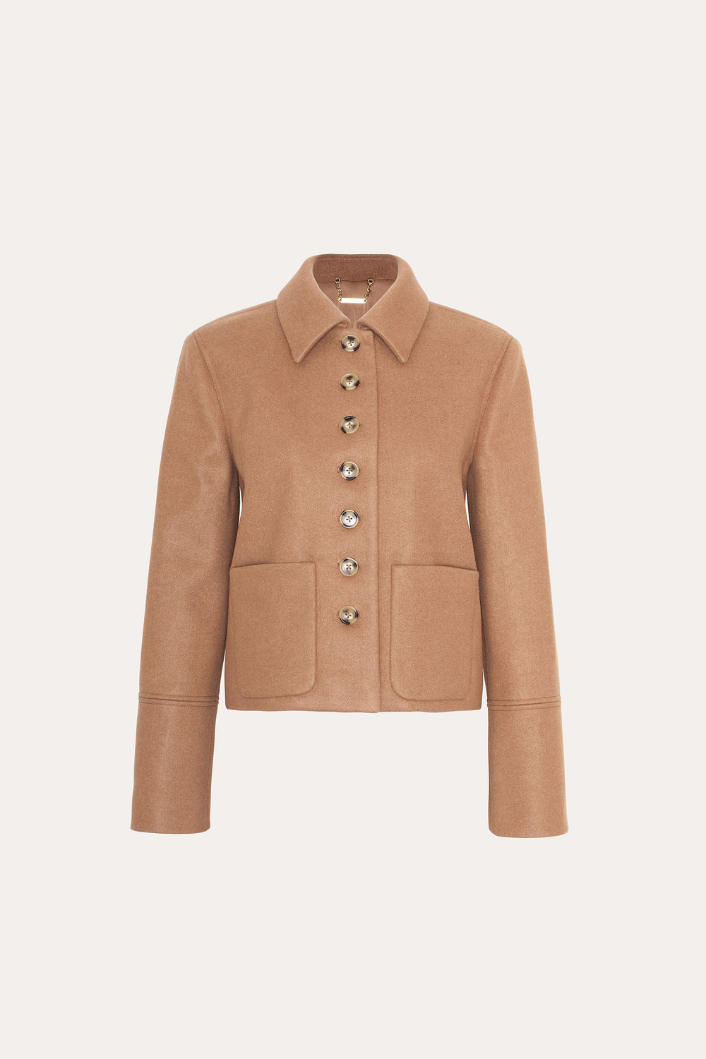Double Face Jacket | Elie Tahari CAMEL