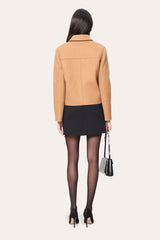 Double Face Jacket | Elie Tahari CAMEL