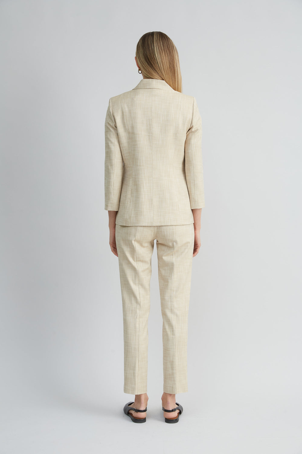 Mélange Blazer | Elie Tahari CASHEW MELANGE