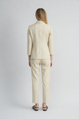 Mélange Blazer | Elie Tahari CASHEW MELANGE