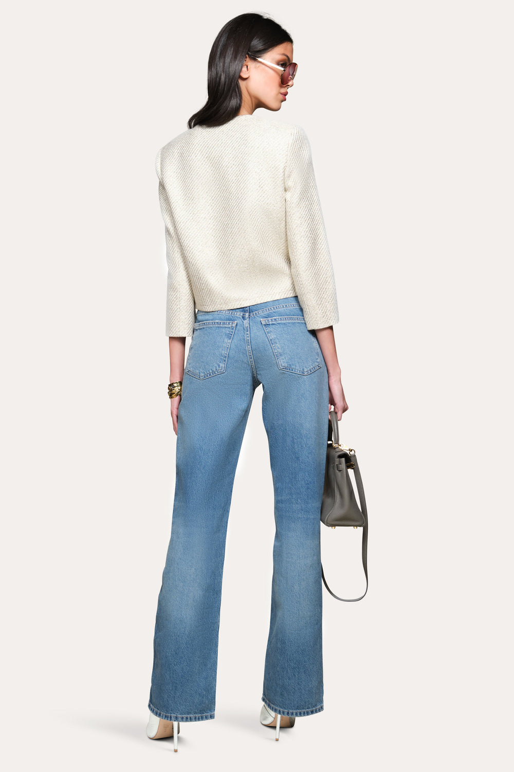 Tweed Lurex Jacket | Elie Tahari MULTI