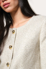 Tweed Lurex Jacket | Elie Tahari MULTI