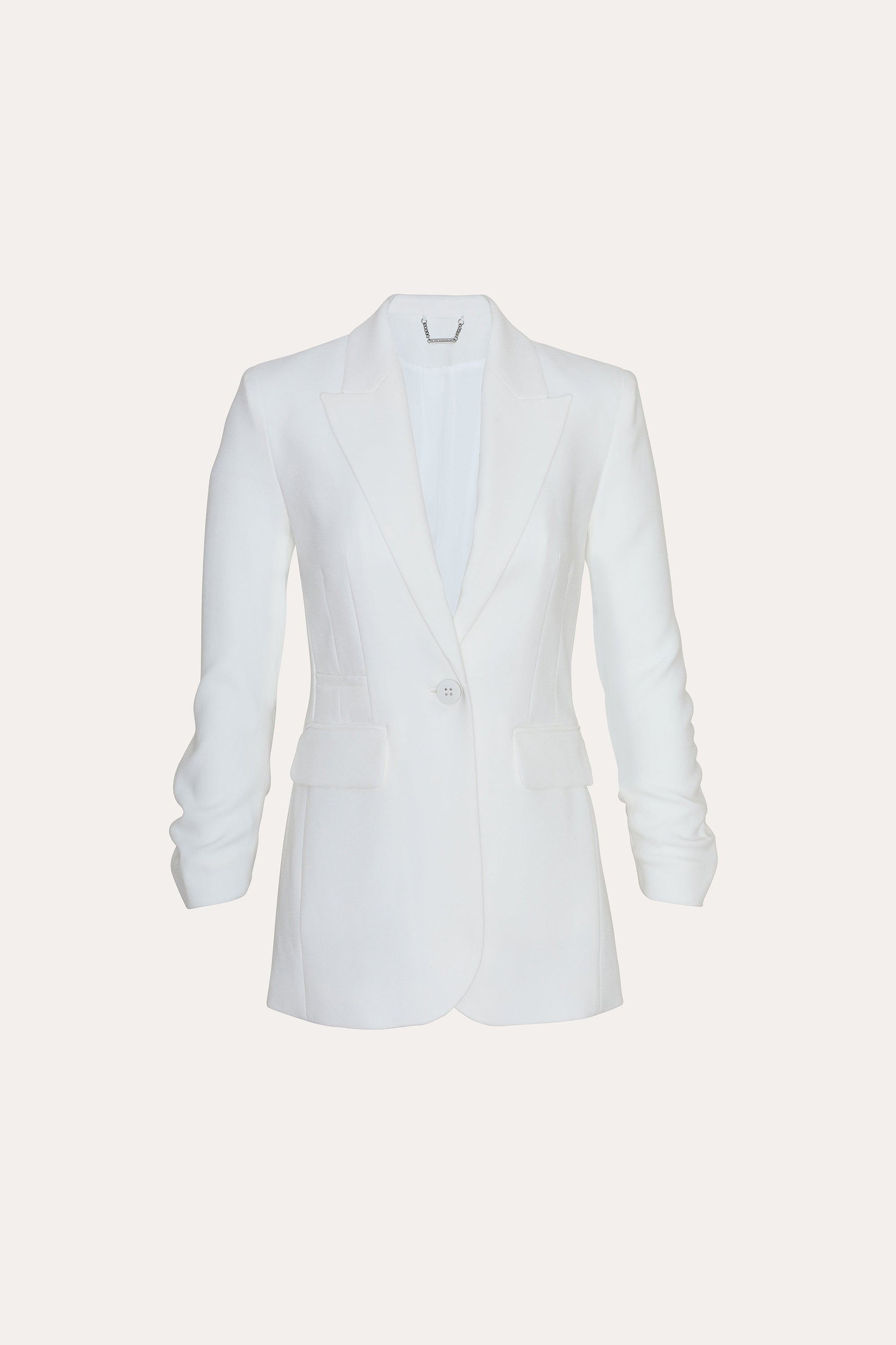 Ruched Sleeve Blazer | Elie Tahari FOAM