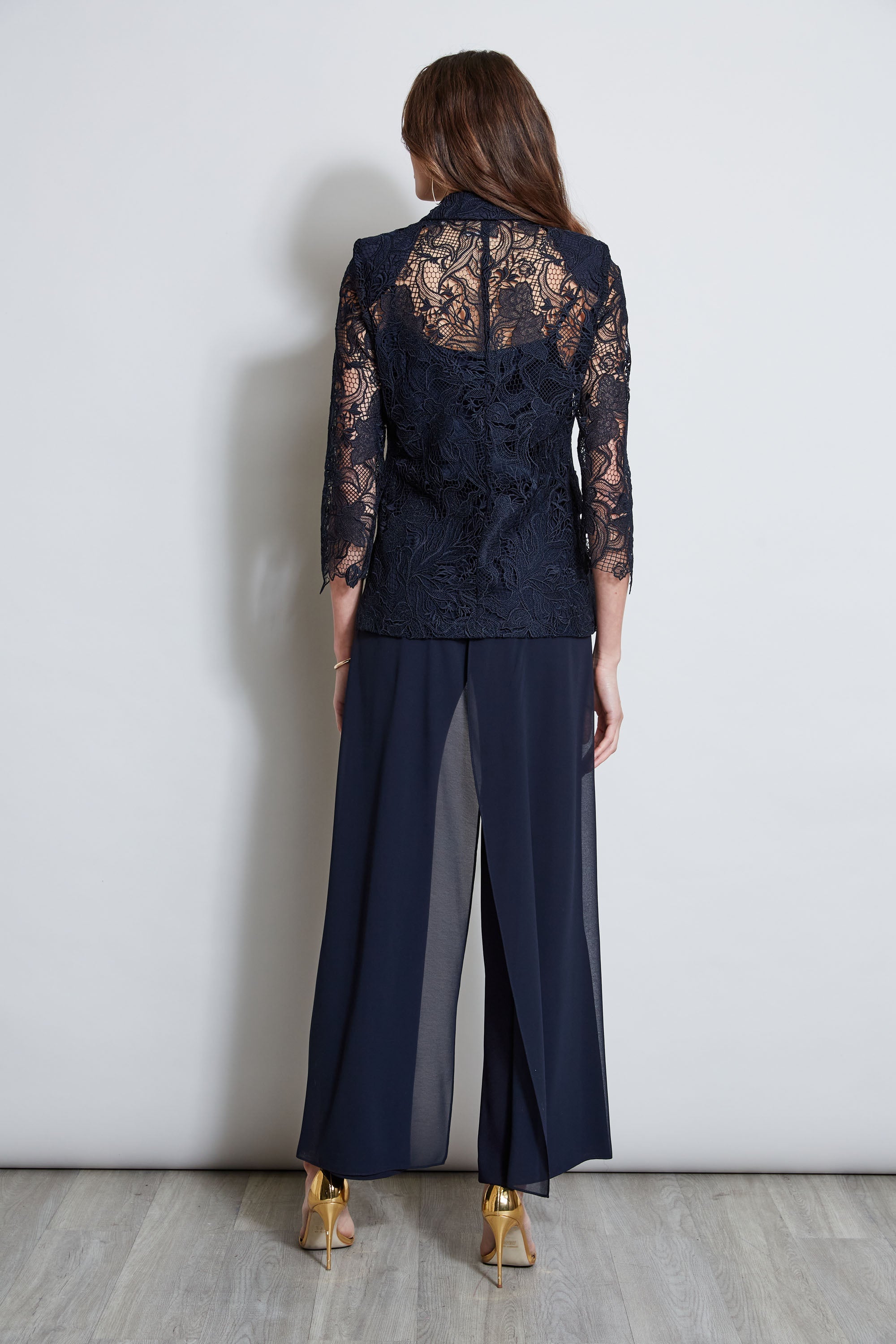 Double Breasted Lace Blazer | Elie Tahari STARGAZER