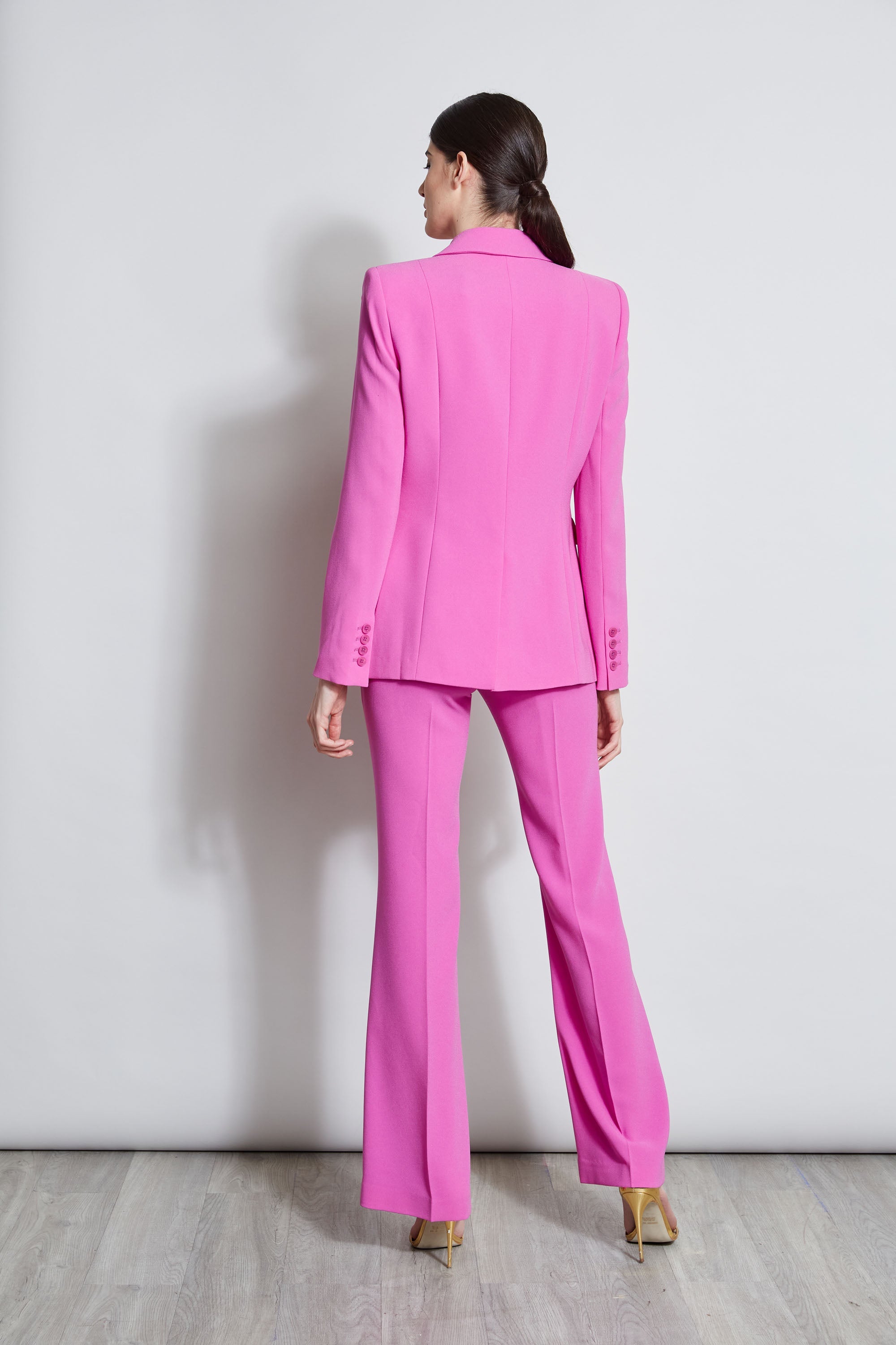Single Button Blazer | Elie Tahari PEONY