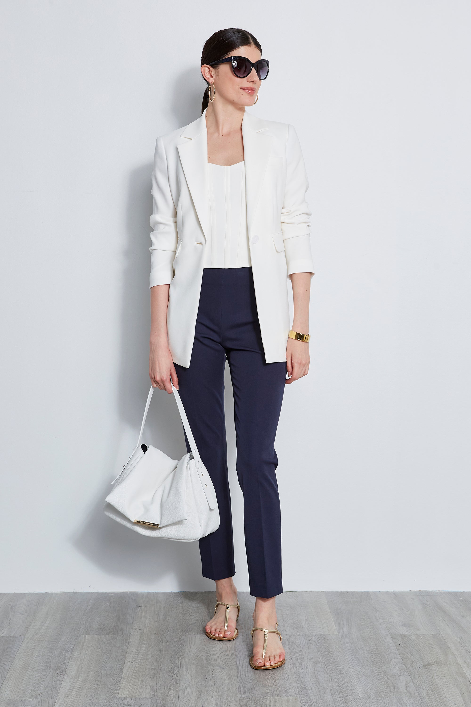 Side Slit Blazer | Elie Tahari FOAM