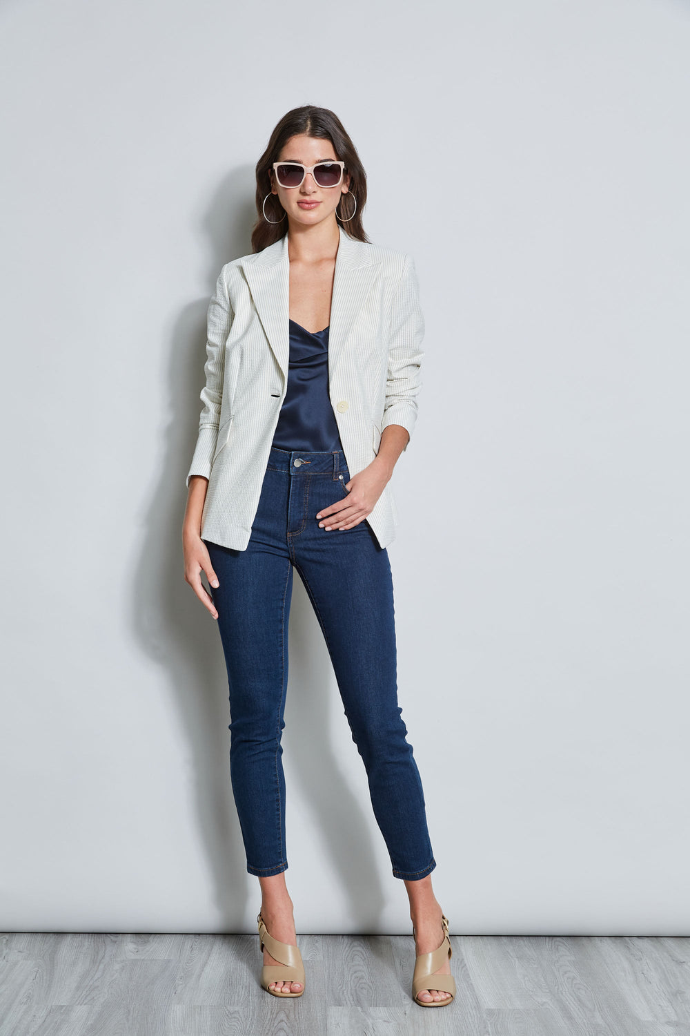 Elie Tahari - Limani Jacket | Elie Tahari Wave/Lt Sand