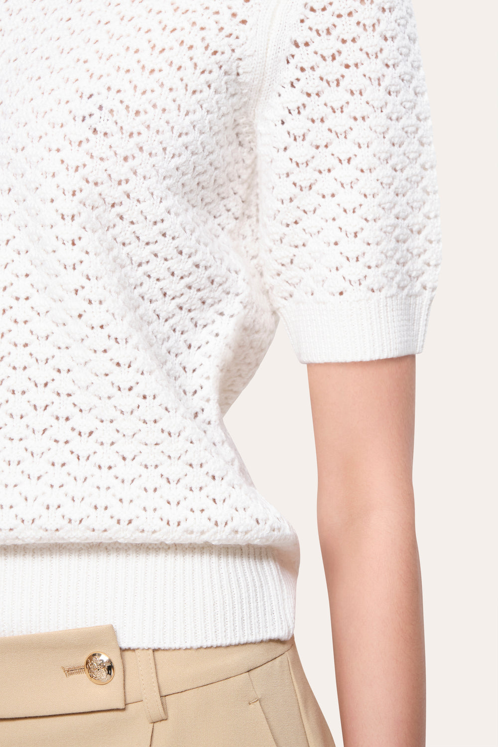 Jasmine Cigarette Pant | Elie Tahari TOFFEE