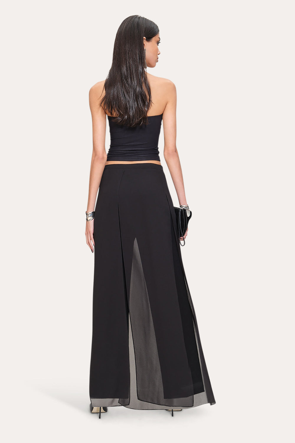 Overlay Pant | Elie Tahari BLACK