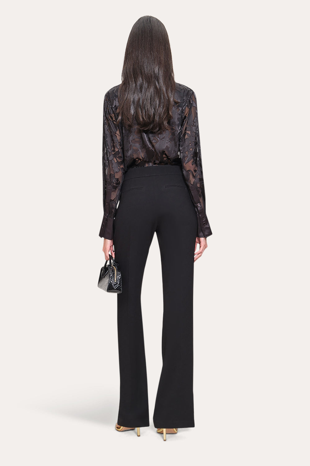 Amara Flare Pant | Elie Tahari BLACK