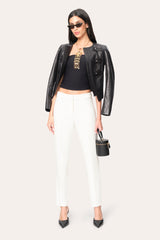 Slim Crepe Pant | Elie Tahari FOAM