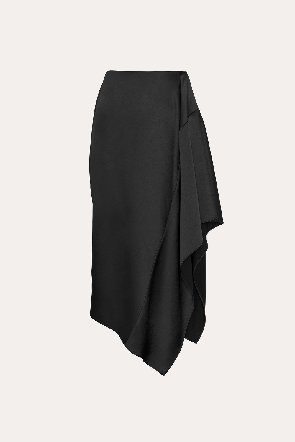 Asymmetric Hem Skirt | Elie Tahari BLACK