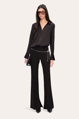 Slit Flare Pant | Elie Tahari BLACK