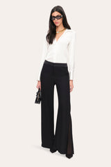 Fluid Pleated Pant | Elie Tahari BLACK