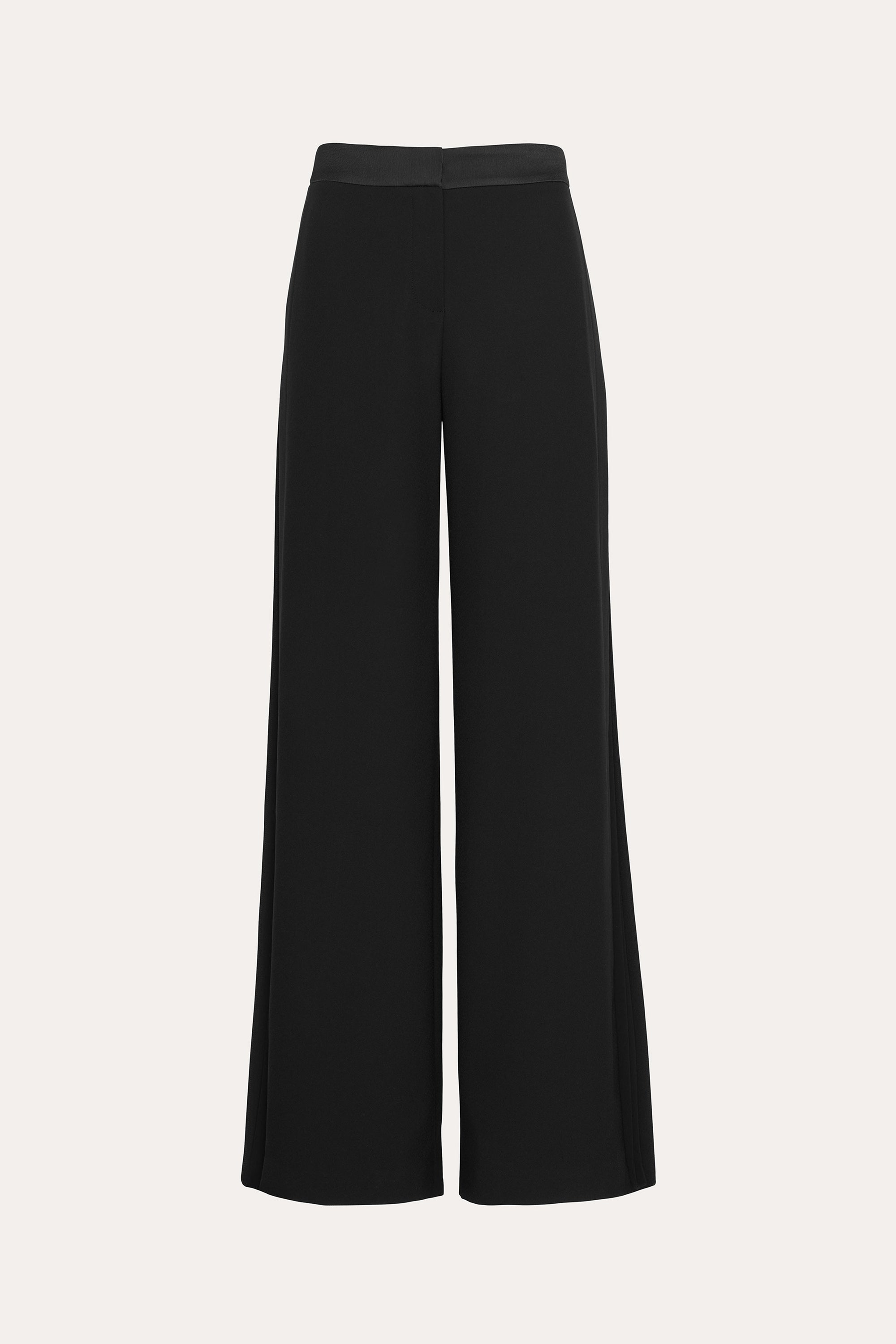 Fluid Pleated Pant | Elie Tahari BLACK