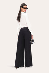 Fluid Pleated Pant | Elie Tahari BLACK