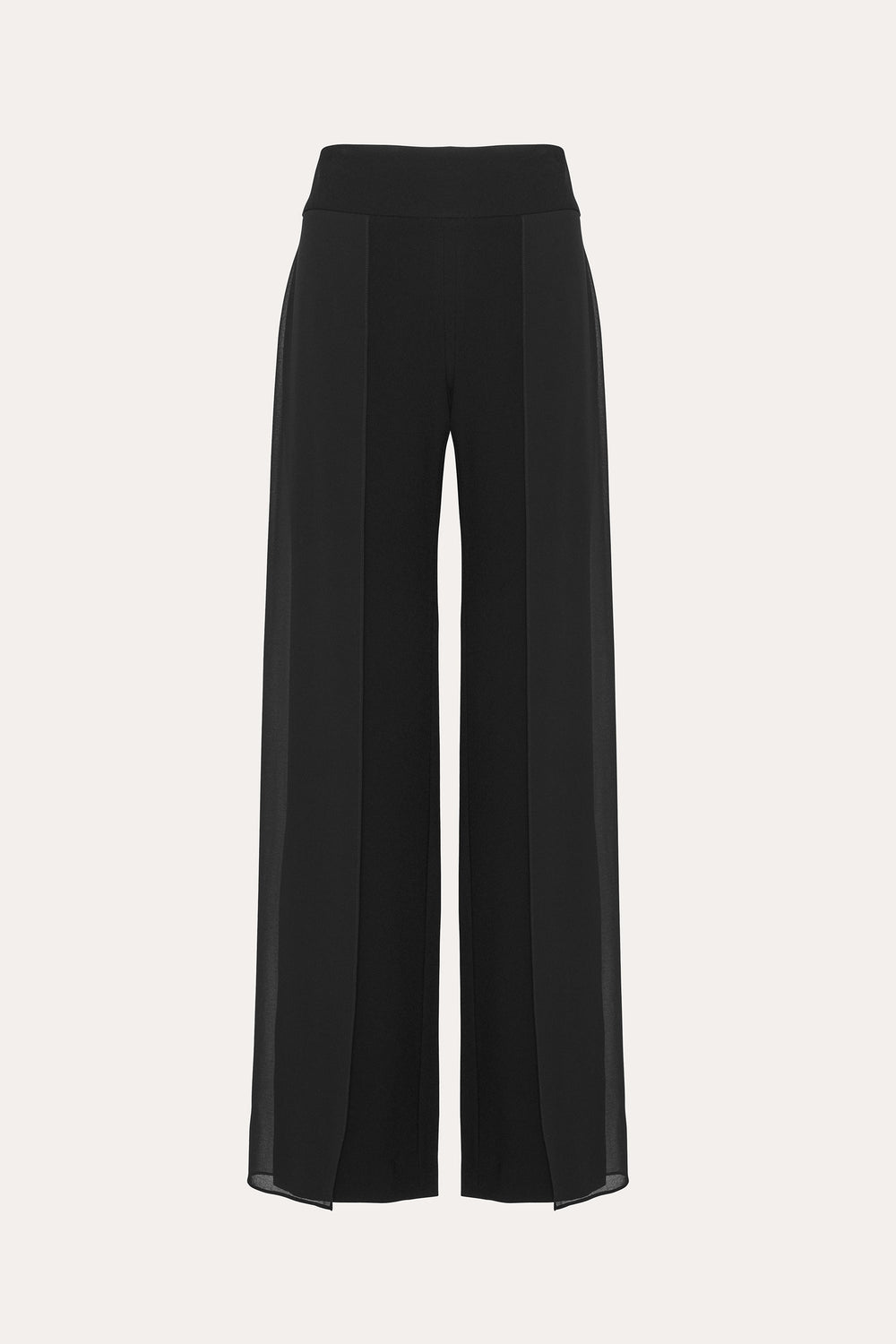 Chiffon Panel Pant | Elie Tahari BLACK