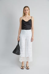 Lace Palazzo Pant | Elie Tahari WHITE