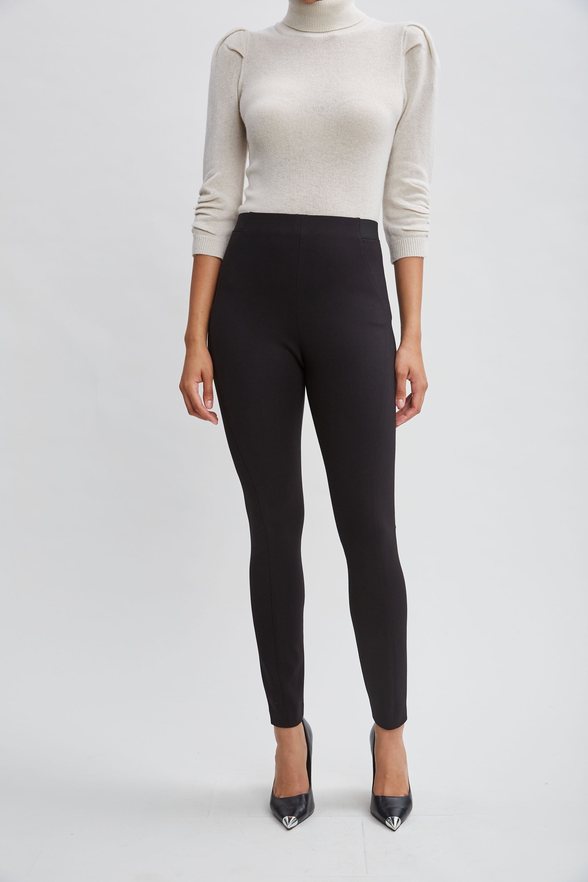 Contour Seam Leggings | Elie Tahari BLACK